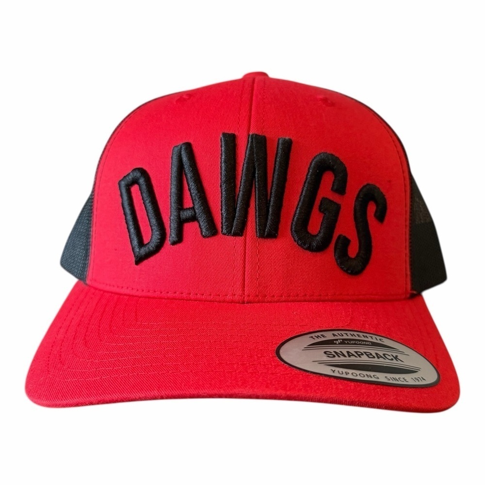 NCAA Georgia “DAWGS” SNAPBACK TWILL TRUCKER CAP